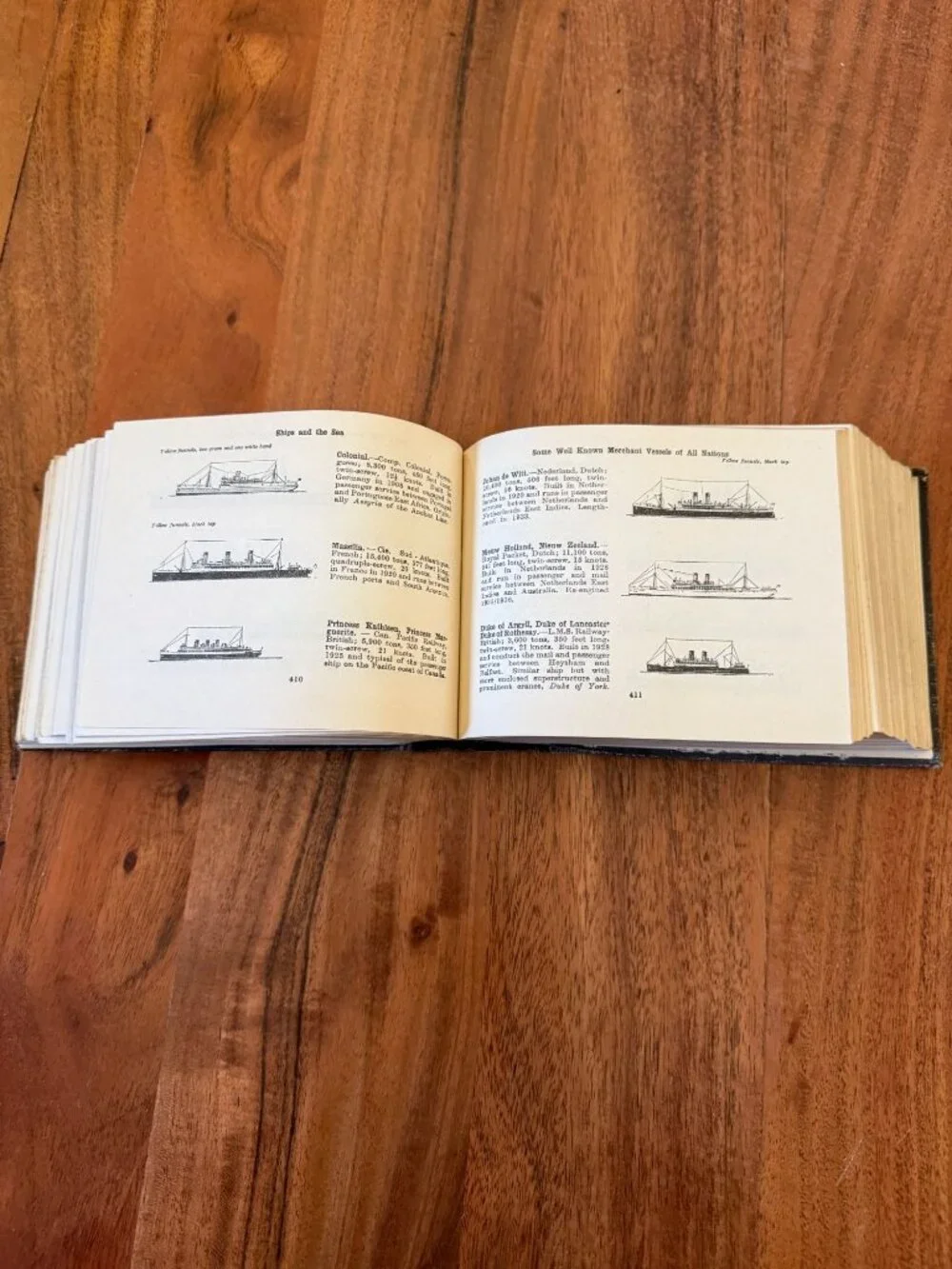 Ships and the Sea Talbot-Booth 1941 6th Ed Hardcover Sampson Low Vintage Maritim
